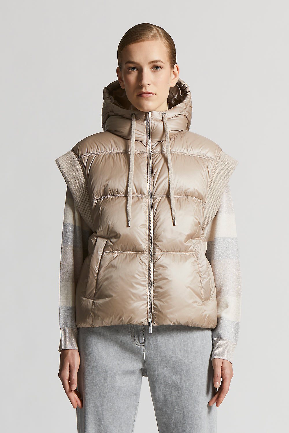 Goose down vest | Peserico
