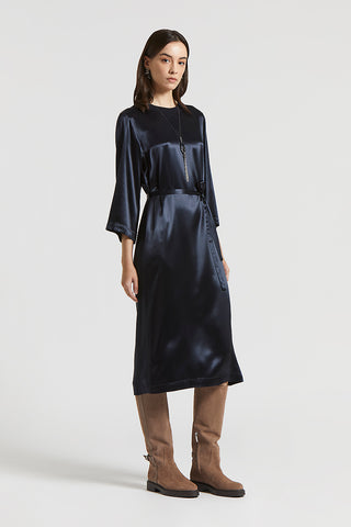 Viscose satin dress