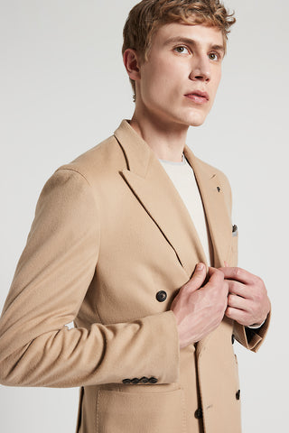 Double-breasted Zegna wool blazer