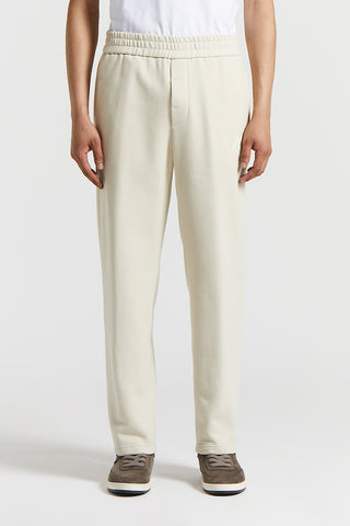 Cotton and cashmere joggers