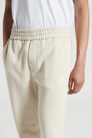 Cotton and cashmere joggers