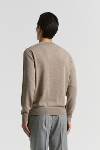 Extra-fine merino wool and cashmere sweater