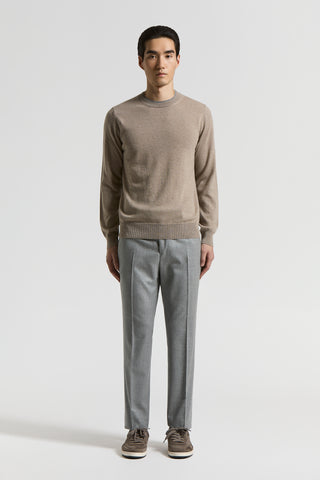 Extra-fine merino wool and cashmere sweater