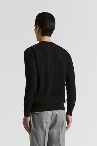 Extra-fine merino wool and cashmere sweater