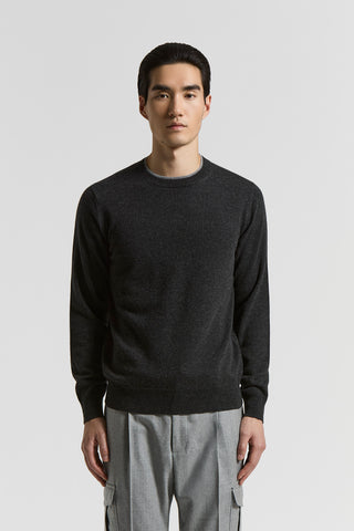 Extra-fine merino wool and cashmere sweater