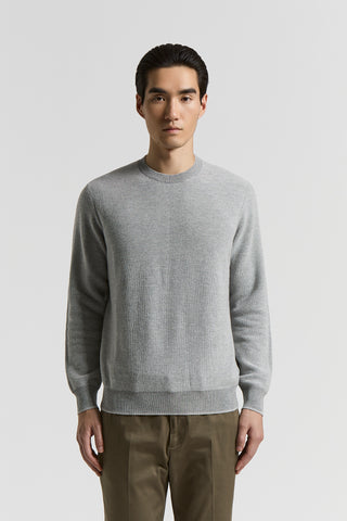 Extra-fine merino wool and cashmere sweater