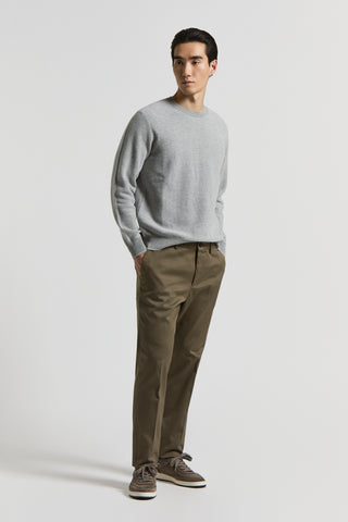 Extra-fine merino wool and cashmere sweater