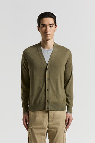 Pure virgin wool cardigan