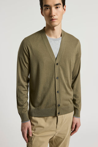 Pure virgin wool cardigan