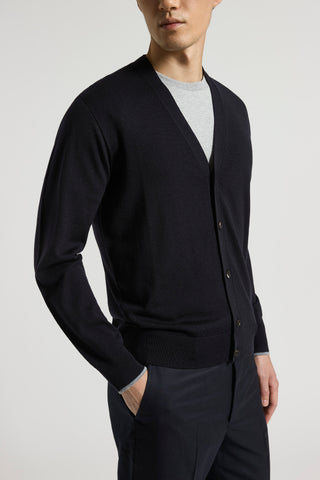Pure virgin wool cardigan