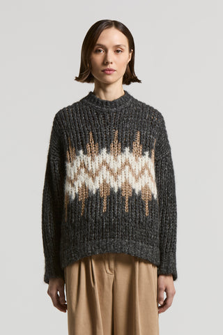 Norwegian alpaca-blend sweater