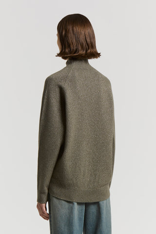 Lurex, cashmere and wool sweater