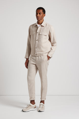 Ermenegildo Zegna pure linen overshirt