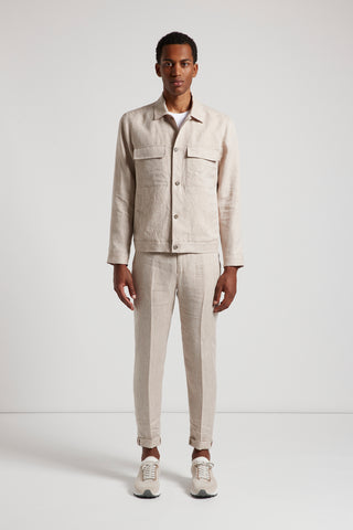 Ermenegildo Zegna pure linen jogger trousers