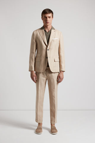 Ermenegildo Zegna linen chino trousers