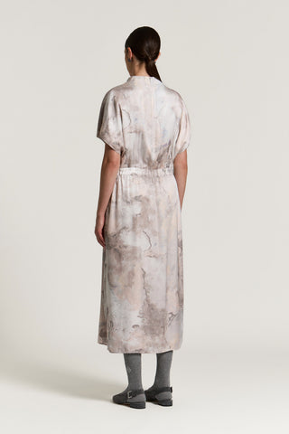 Fluid viscose dress