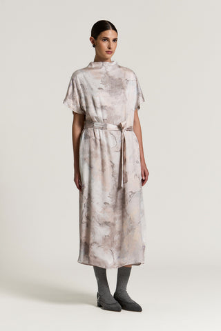 Fluid viscose dress