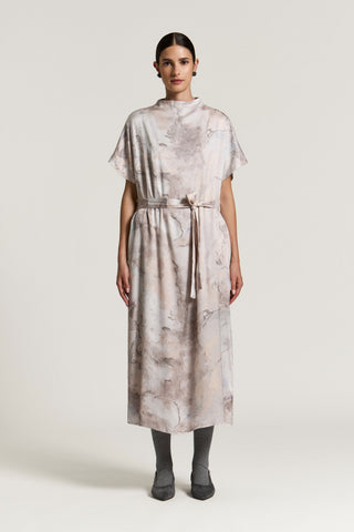 Fluid viscose dress
