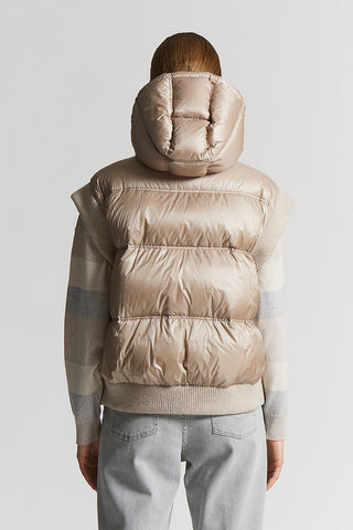 Goose down vest
