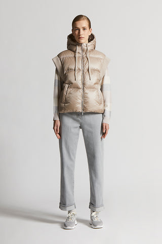 Goose down vest
