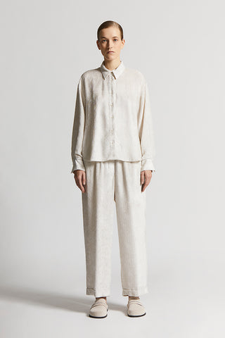 Fluid corduroy trousers