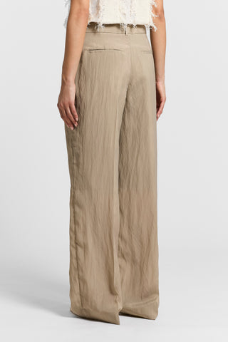 Technical organza trousers