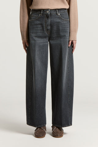 Jeans aus festem Baumwoll-Twill