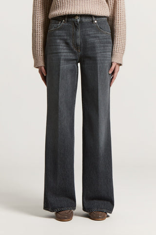 Jeans aus festem Baumwoll-Twill