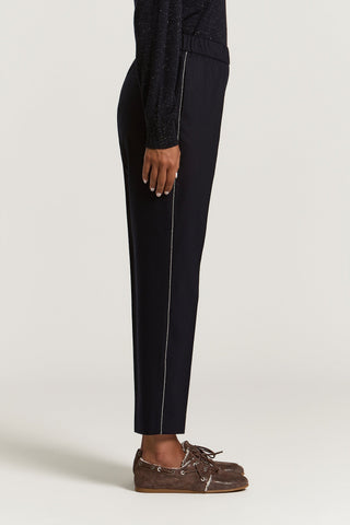 Wool and cashmere trousers