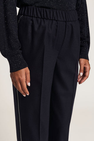 Wool and cashmere trousers