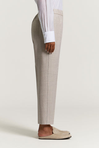 Viscose wool trousers