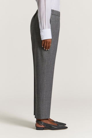 Viscose wool trousers