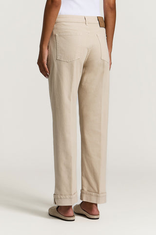 Jean en sergé de coton stretch