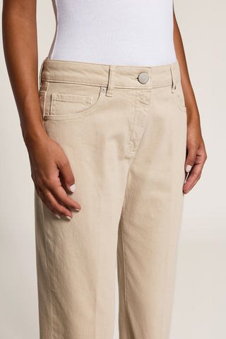 Jean en sergé de coton stretch
