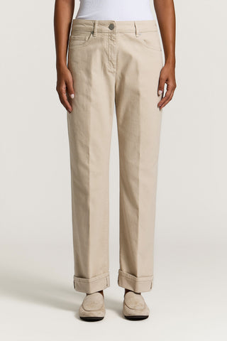 Jean en sergé de coton stretch