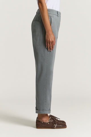 Pantalon en gabardine de coton
