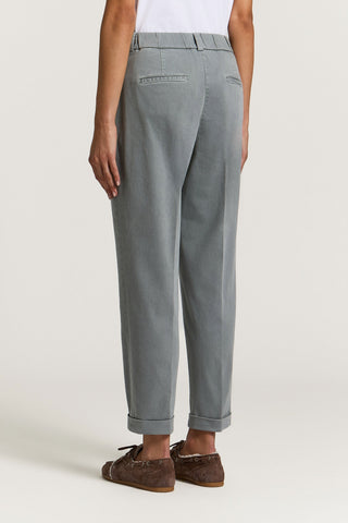 Pantalon en gabardine de coton
