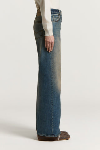 Cotton twill jeans