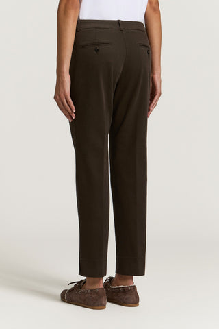Zigarettenhose aus Baumwollgabardine