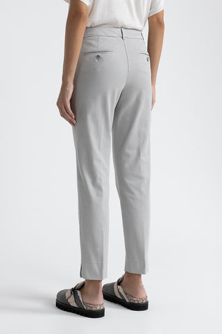 Iconic 4718 cotton silk gabardine and tencel trousers  