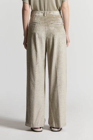 Delavé cotton/viscose needlecord trousers