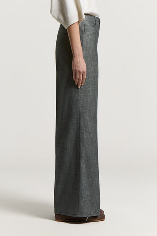 Denim de gabardina de algodón