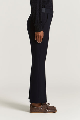 Pantalon patte d'éléphant court