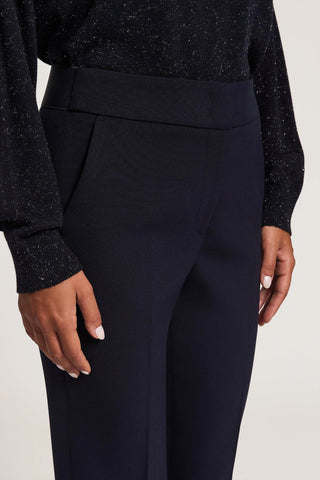 Pantalon patte d'éléphant court