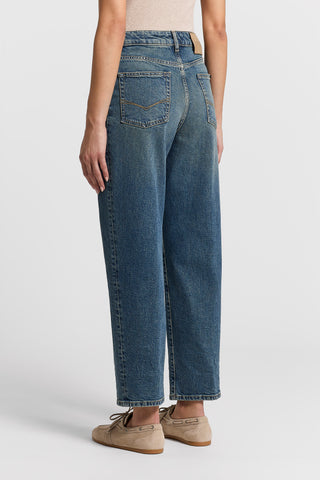 Regular-fit stonewash jeans