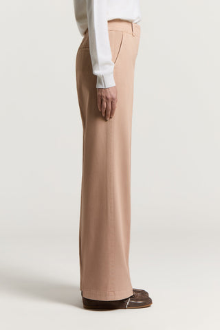 Pantalon en gabardine de coton