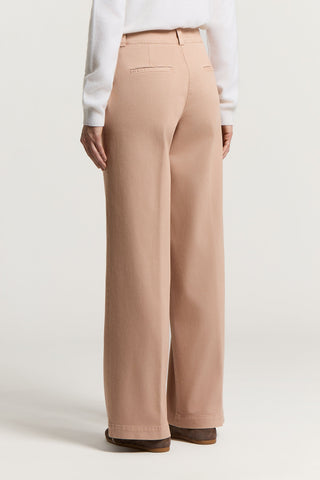 Pantalon en gabardine de coton