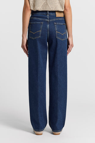 Regular-fit stonewash jeans