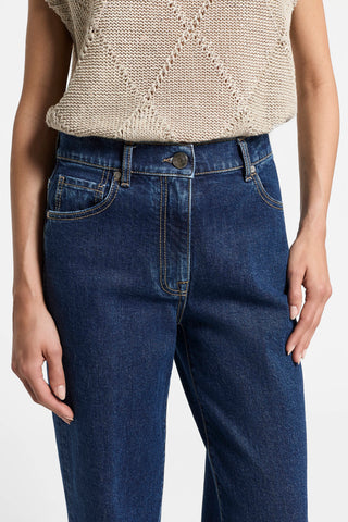 Regular-fit stonewash jeans