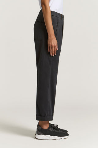 Pantalón de gabardina de algodón